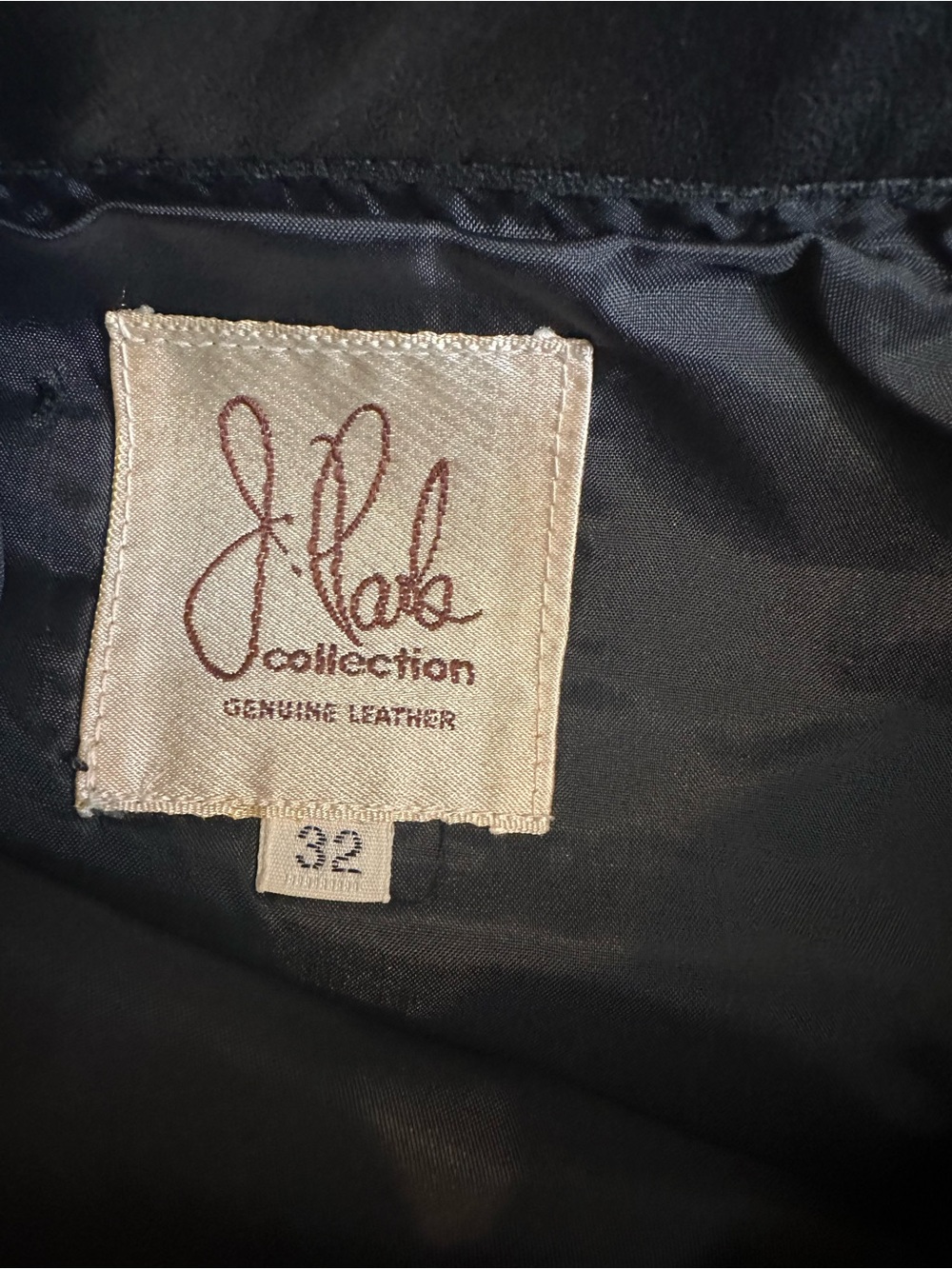 Women’s Vintage J.Palo Black Leather Pants. Classic Straight Fit - Picture 3 of 13